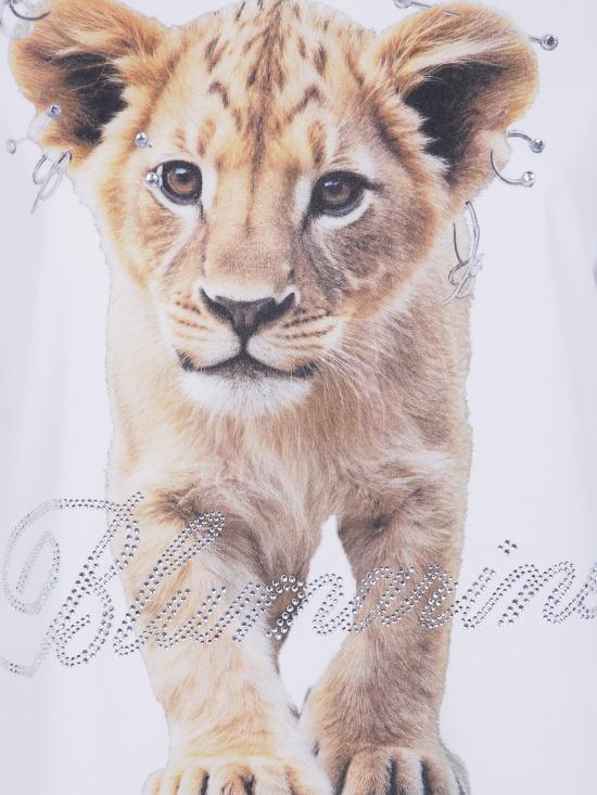 26FW 블루마린 탑 RF6112JS923 11111 OPTICAL WHITE - BLUMARINE