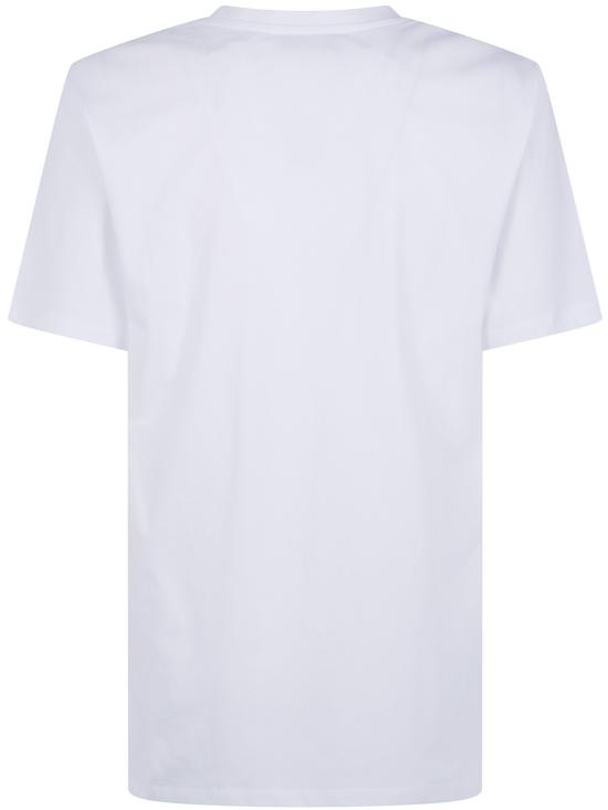 26FW 블루마린 탑 RF6112JS923 11111 OPTICAL WHITE - BLUMARINE