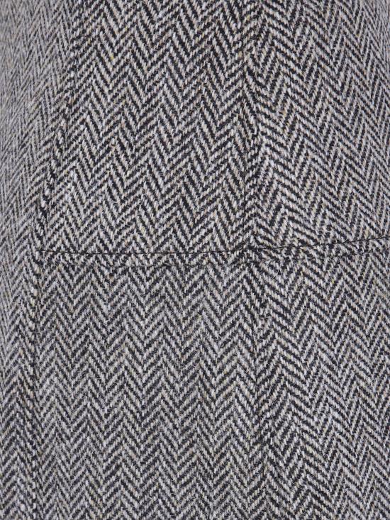 26FW 폴 스미스 미디 스커트 W1R 322S W03205 61 BLACK WHITE - PAUL SMITH
