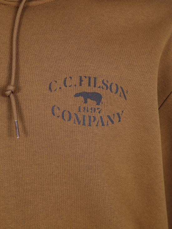 26FW 필슨 후드 티셔츠 262M FMFEL0058 222 WHISKEY - FILSON