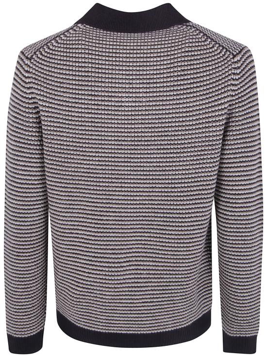 26FW 라르디니 후드 티셔츠 ACLPML74 AC67035 450BE BLACK WHITE ORANGE - LARDINI