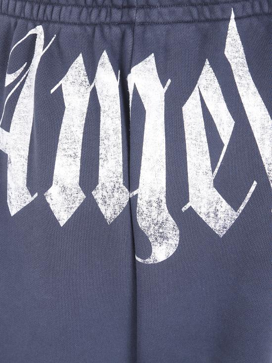 26FW 팜앤젤스 트레이닝/조거 팬츠 PAMCH005FL001 BLACK OFF WHITE - PALM ANGELS