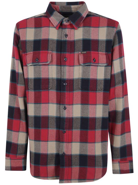 26FW 필슨 긴팔 셔츠 262M FMCAM0016 620 RED CREAM