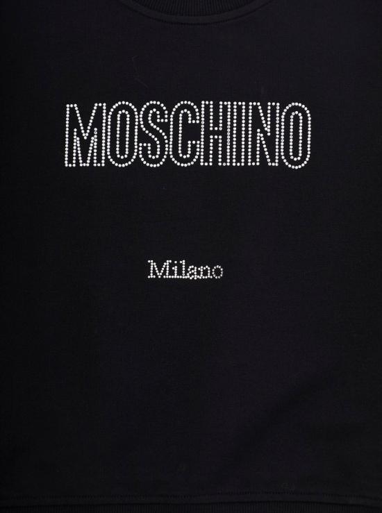 26SS 모스키노 탑 HDF06PLDA25 BLACK - MOSCHINO