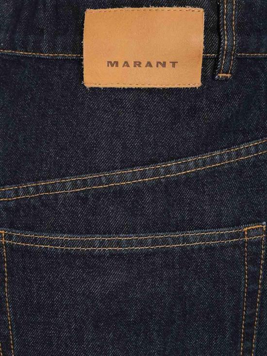 26FW 이자벨마랑 가죽 자켓 25APA0528HBC3H03H30DM Blue - ISABEL MARANT