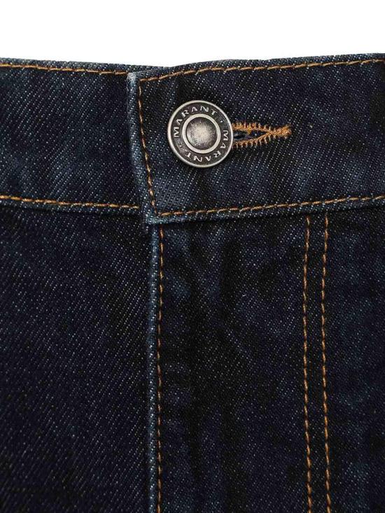 26FW 이자벨마랑 가죽 자켓 25APA0528HBC3H03H30DM Blue - ISABEL MARANT