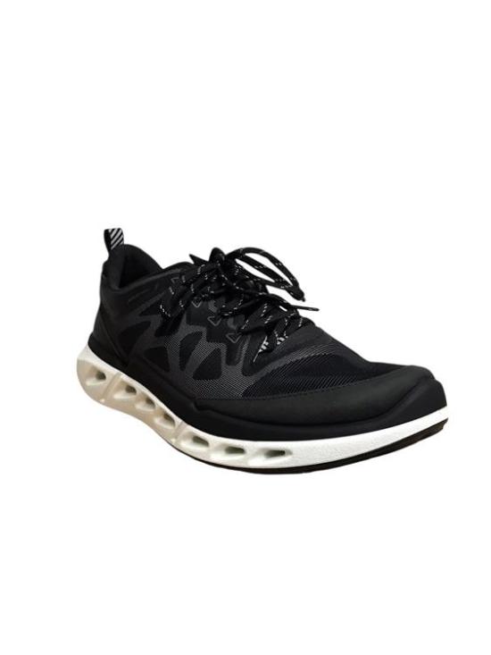 26SS 에코 스니커즈 850314 61645 BLACK BRIGHT WHITE DOM - ECCO