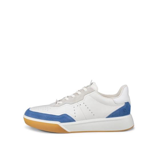 26SS 에코 스니커즈 539814 61571 FEDERAL BLUE WHITE BRIGHT DOM - ECCO