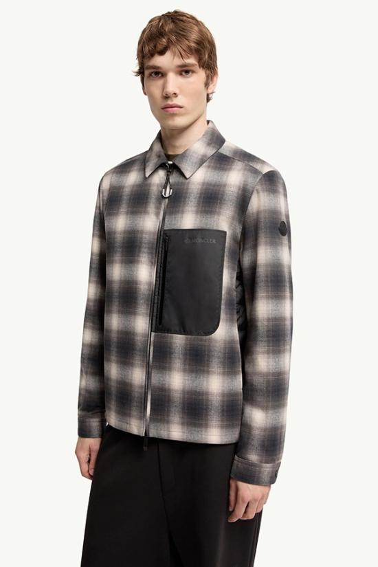 26FW 몽클레어 자켓 1A00095 599R9 F90 BLACK WHITE DOM - MONCLER