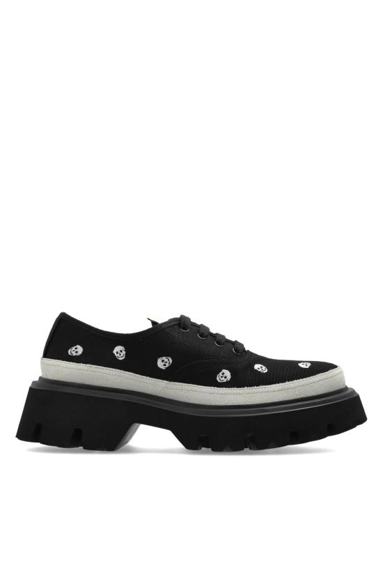 26FW 알렉산더 맥퀸 스니커즈 866905 W4ADO 1945 BLACK WHITE DOM