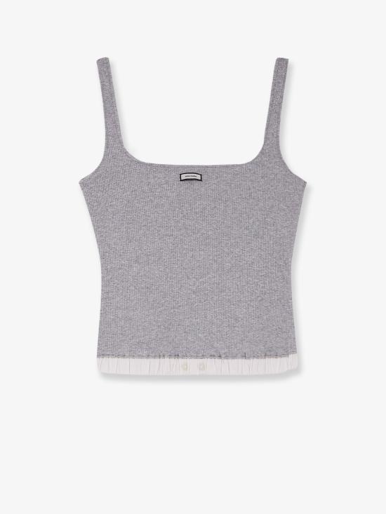 26SS 엔타이어 스튜디오 탑 ESSS26TA01876 GRAY - ENTIRE STUDIOS
