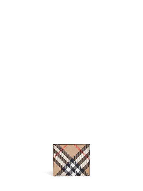26FW 버버리 체크 반지갑 샌드 8091926 A2021 BEIGE - BURBERRY