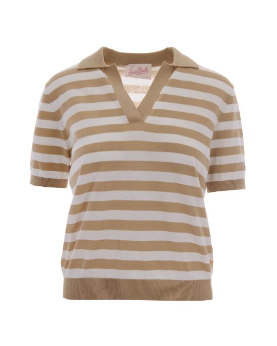 26SS 세인트바쓰 폴로 티셔츠 EVO0001 BEIGE