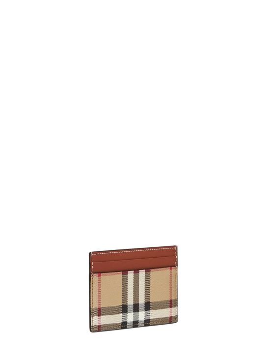26FW 버버리 체크 카드 케이스 8109801 A9534 BROWN - BURBERRY