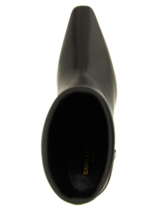 26FW 생로랑 니키 스무스 레더 부츠 801393AADV22245 Brown - SAINT LAURENT