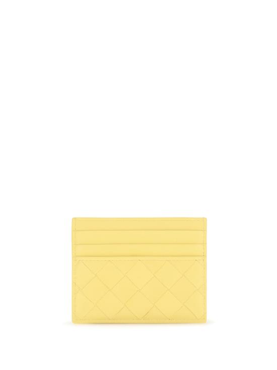 26FW 보테가베네타 인트레치아토 크레딧 카드 케이스 796324VCPP3 YELLOW