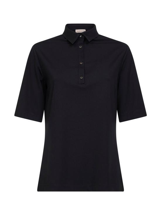26SS 블랑카 비타 폴로 티셔츠 334841470999 BLACK