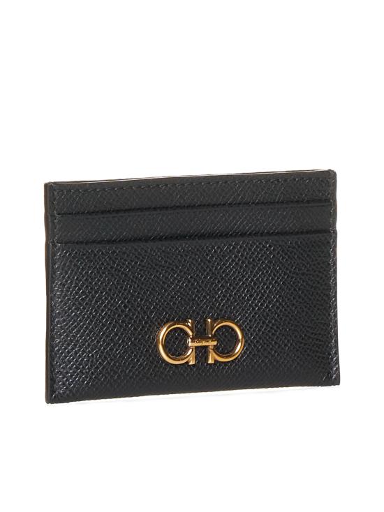 26FW 살바토레 페라가모 간치니 카드지갑 220007201742164 BLACK - SALVATORE FERRAGAMO