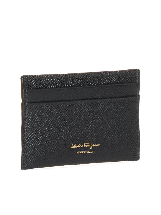 26FW 살바토레 페라가모 간치니 카드지갑 220007201742164 BLACK - SALVATORE FERRAGAMO