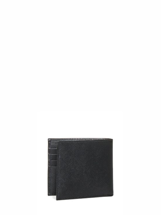 26FW 프라다 사피아노 레더 트라이앵글 로고 반지갑 2MO513QHHF0002 BLACK - PRADA
