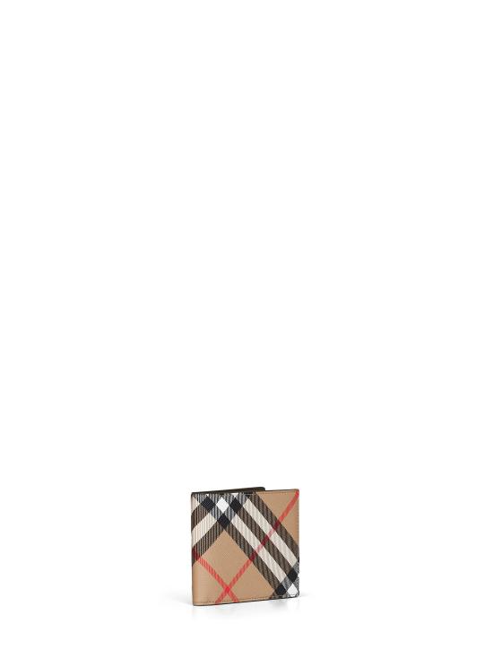 26FW 버버리 체크 반지갑 샌드 8091926 A2021 BEIGE - BURBERRY