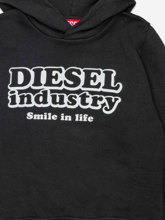 26FW 디젤 탑 J03033 BLACK - DIESEL