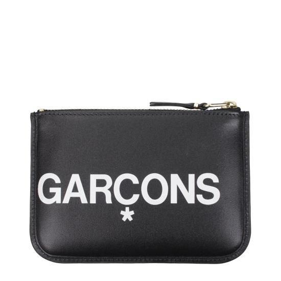  꼼데가르송 휴즈 로고 파우치 지갑 SA8100HLBLACK - COMME DES GARCONS