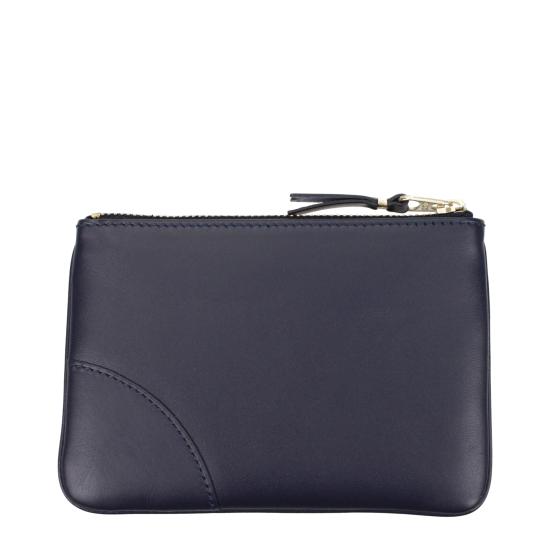  꼼데가르송 클래식 레더 라인 파우치 SA8100NAVY - COMME DES GARCONS
