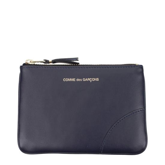  꼼데가르송 클래식 레더 라인 파우치 SA8100NAVY