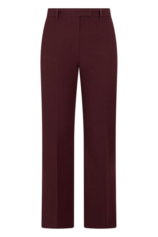  에스막스마라 스트레이트 팬츠 UMANITA BURGUNDY