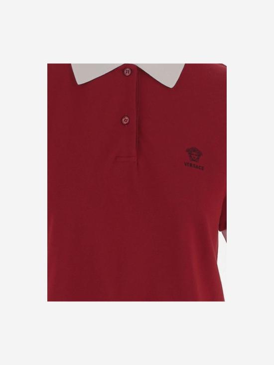 26SS 베르사체 폴로 티셔츠 1024235 RED