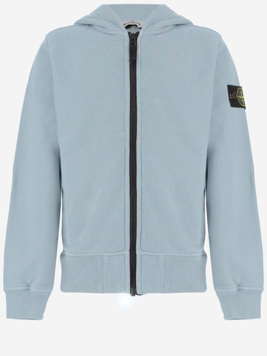 26FW 스톤 아일랜드 후드 티셔츠 6100006 BLUE