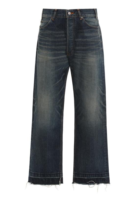 25FW 셀린느 코튼 데님 웨슬리 진 2N785787D BLUE