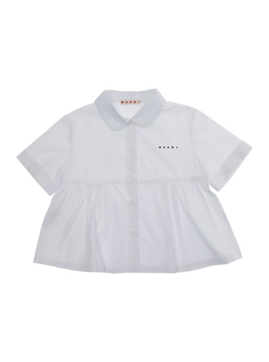 26SS 마르니 블라우스/셔츠 M01741M00UWMC121F WHITE
