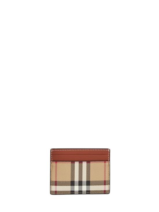26FW 버버리 체크 카드 케이스 8109801 A9534 BROWN - BURBERRY