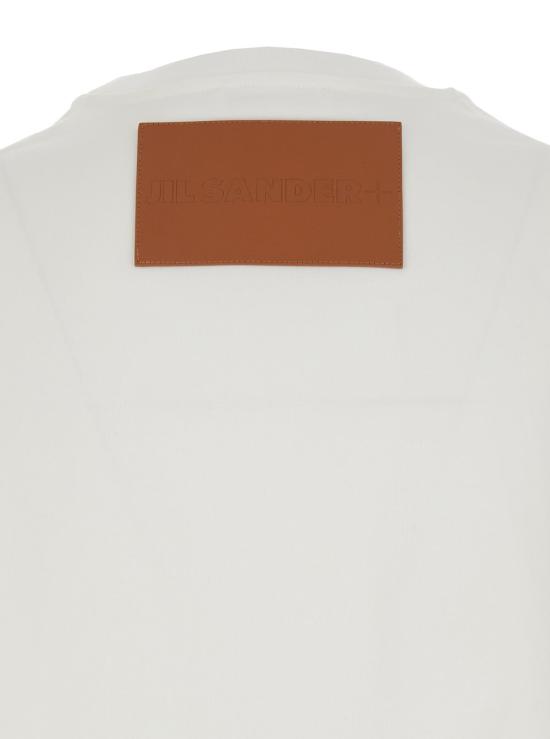  질샌더 탑 J40GC0142 WHITE - JIL SANDER