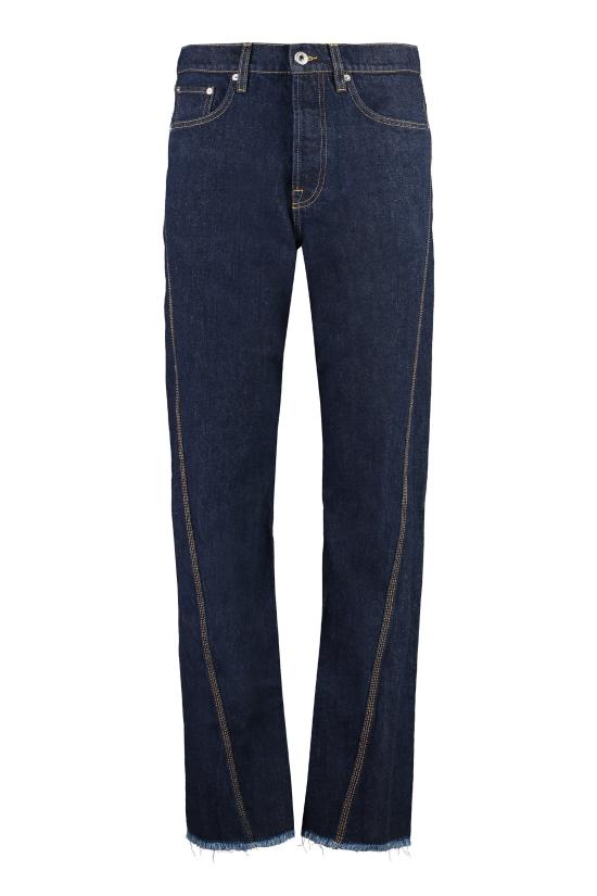  랑방 데님 팬츠 RM TR0151 D006 A23 NAVY