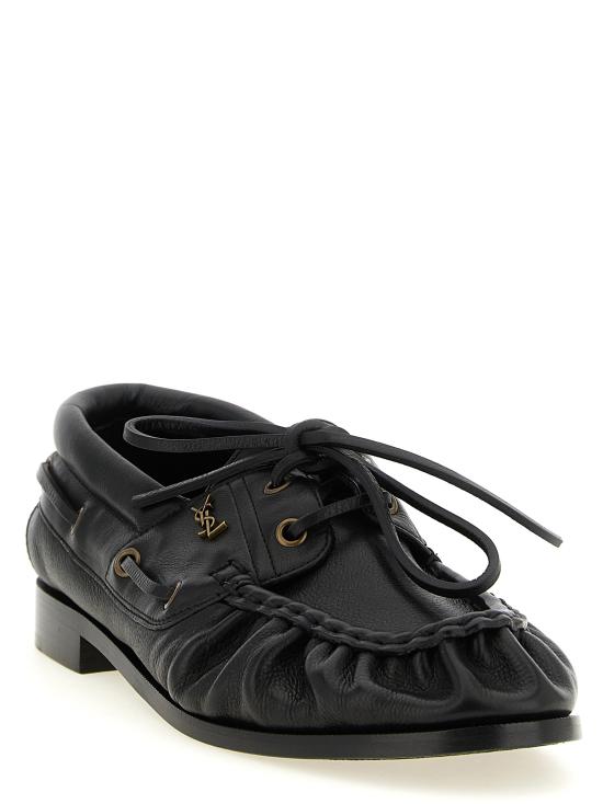 26FW 생로랑 로퍼 A002HL25VAA1000 Black - SAINT LAURENT
