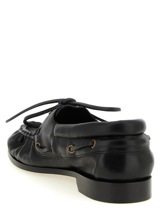 26FW 생로랑 로퍼 A002HL25VAA1000 Black - SAINT LAURENT