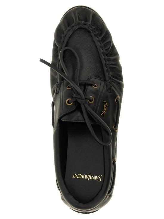26FW 생로랑 로퍼 A002HL25VAA1000 Black - SAINT LAURENT
