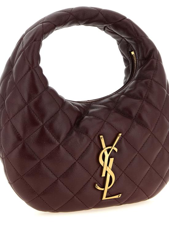 26FW 생로랑 이카리노 퀼티드 나파 토트백 851689AAANG6197 Bordeaux - SAINT LAURENT