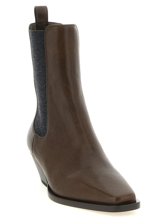 26FW 브루넬로 쿠치넬리 부츠 MZSLC3050PC9122 Brown - BRUNELLO CUCINELLI