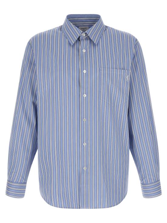 26FW 생로랑 긴팔 셔츠 A001QBY2O084272 Light Blue