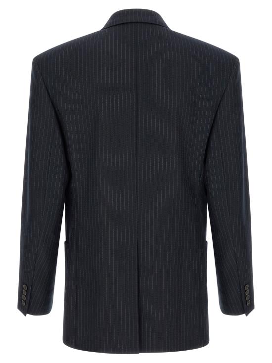 26FW 생로랑 수트 자켓 876230Y1I744050 Blue - SAINT LAURENT