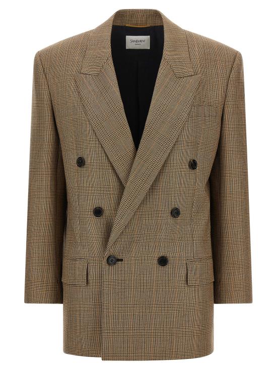 26FW 생로랑 수트 세트 871065Y3L612242 Brown