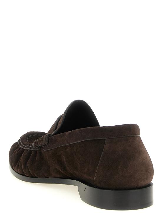 26FW 생로랑 로퍼 8394712W5AC6023 Brown - SAINT LAURENT