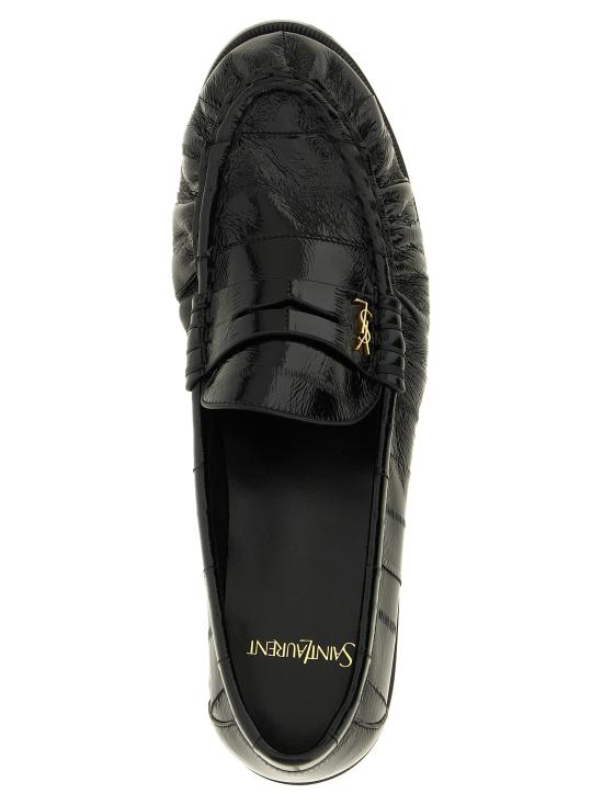 26FW 생로랑 로퍼 8459990WXAK1000 Black - SAINT LAURENT