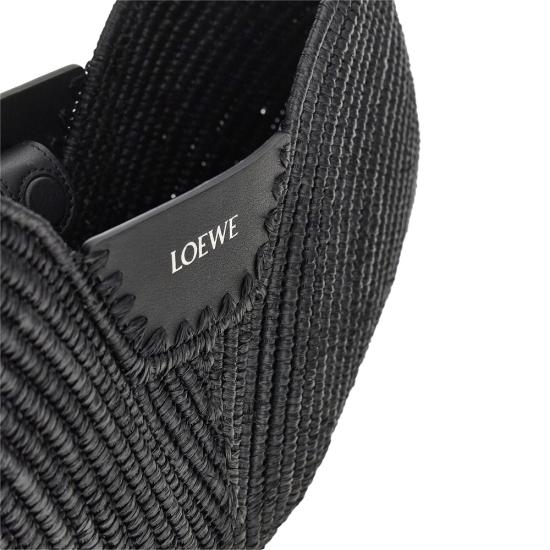 26SS 로에베 미디엄 스윙 백 ASWISWSX09 Black - LOEWE