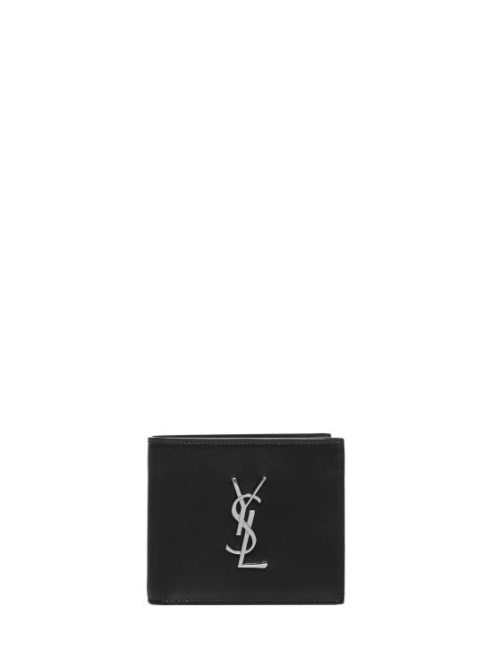 26FW 생로랑 모노그램 반지갑 4532760SX0E1000 BLACK