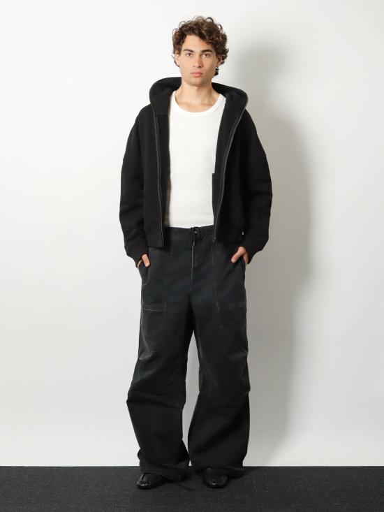 26SS 엔타이어 스튜디오 카고 팬츠 ESSS26PA05012 BLACK - ENTIRE STUDIOS